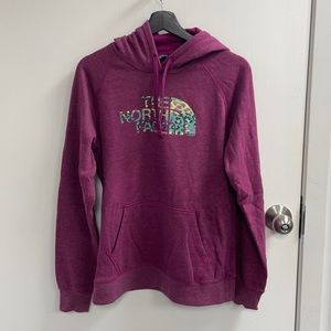 The North Face Magenta hoodie (2852)